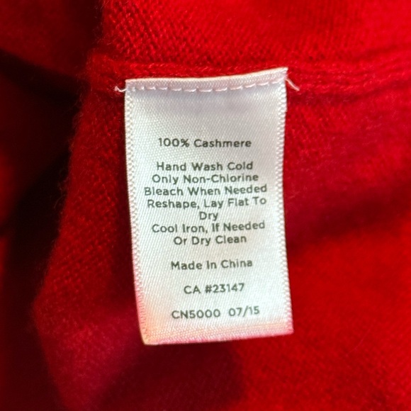 Talbots pure cashmere sweater - Picture 7 of 8
